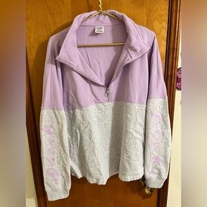 PINK Victoria's Secret Lavender Sweatshirt XL